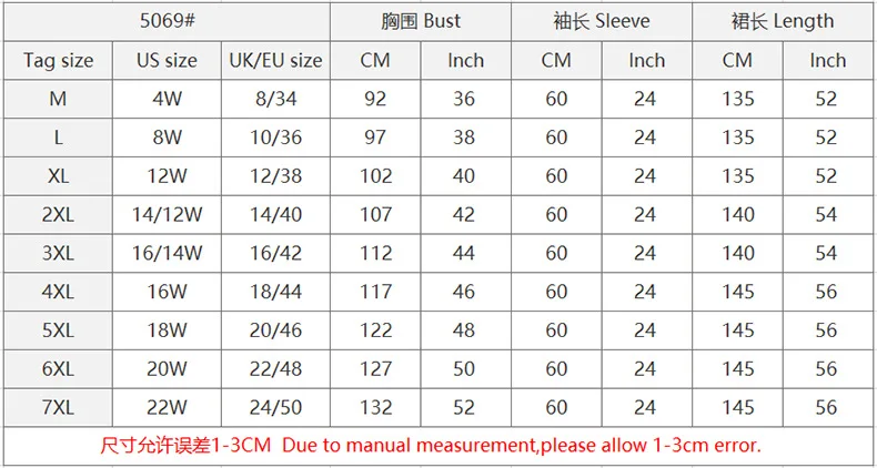 

WEPBEL Long Dress Loose Plus Size Retro Muslim Arab Fashion Long-Sleeved Robe Abaya Dress Ankle Length High Waist