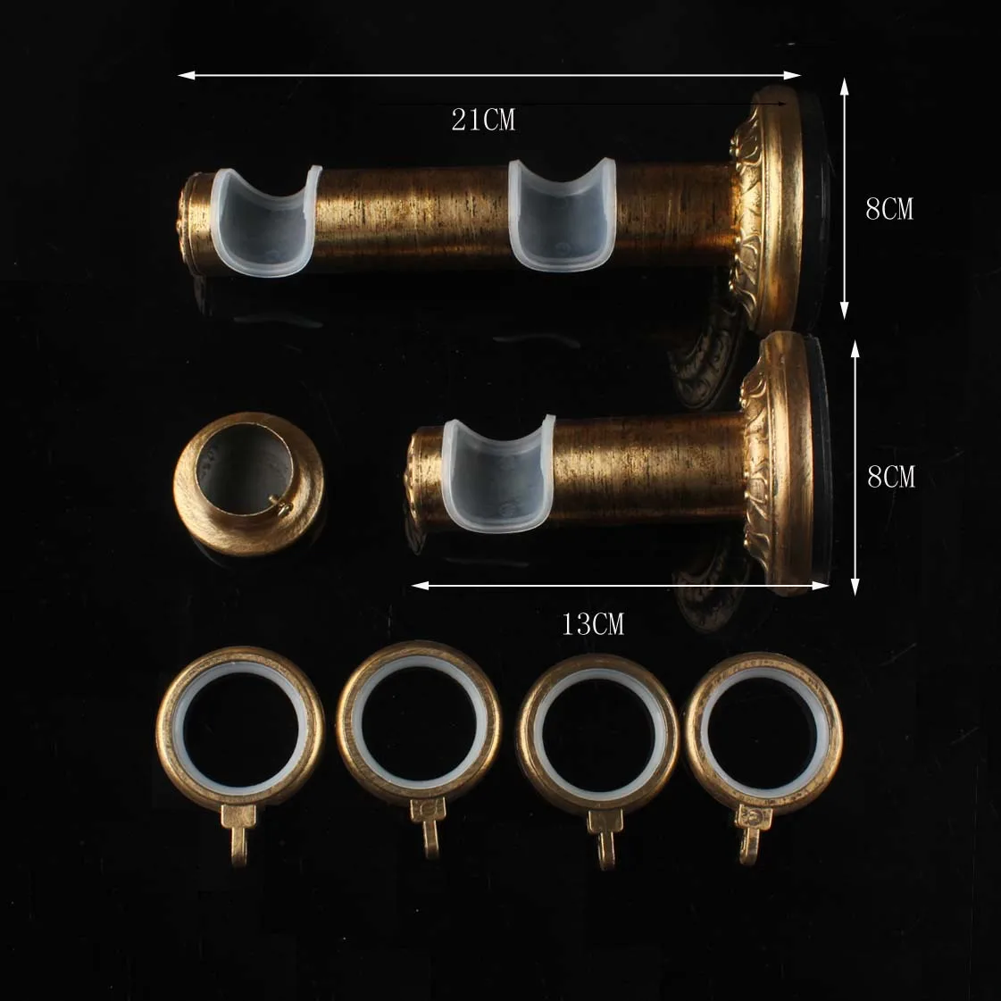 Римские стержни 28 мм европейские толстые шторы из алюминиевого сплава одинарные