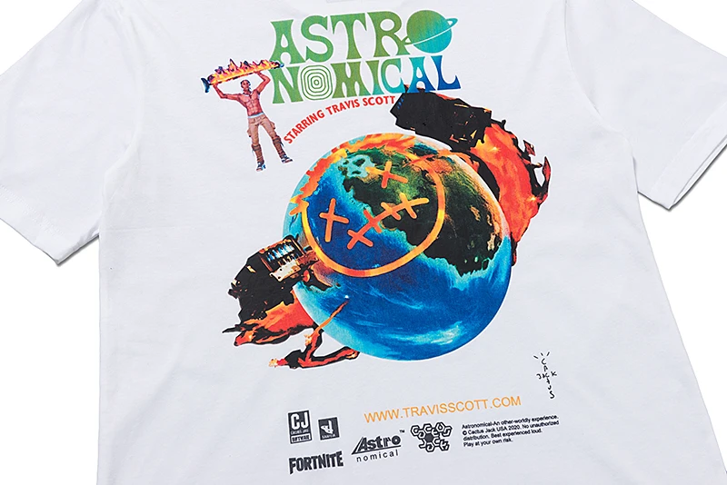 

2021 Men's and Women's Fashion Trend Round Neck Casual Printing European and American Style Cotton Short-sleeved T-shirt