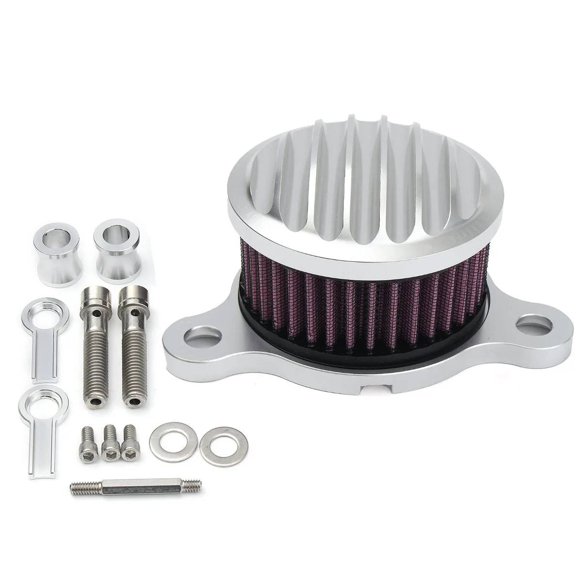 

Set of Motorcycle Air Cleaner Intake Filter System Kit Aluminum for Davison Sportster 1988-2015 XL883 1200 2004-2015 1991-2016