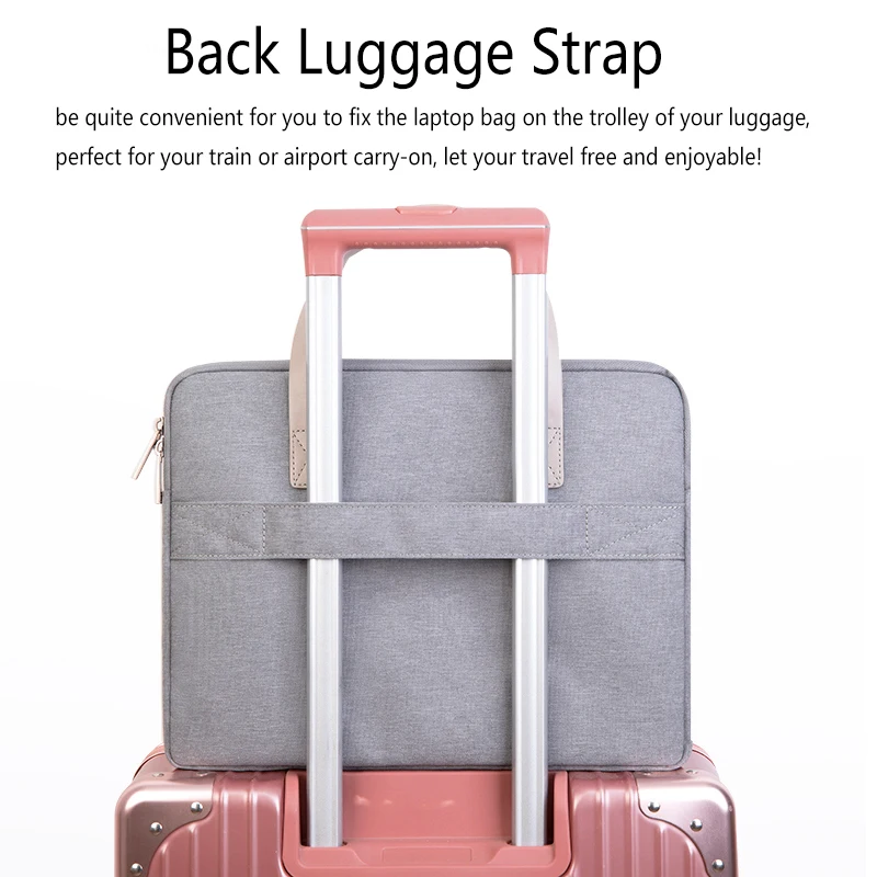 13 3 14 inch women laptop bag notebook handbags briefcase cute for huawei dell hp lenovo macbook air pro 13 15 16 m1 2020 case free global shipping