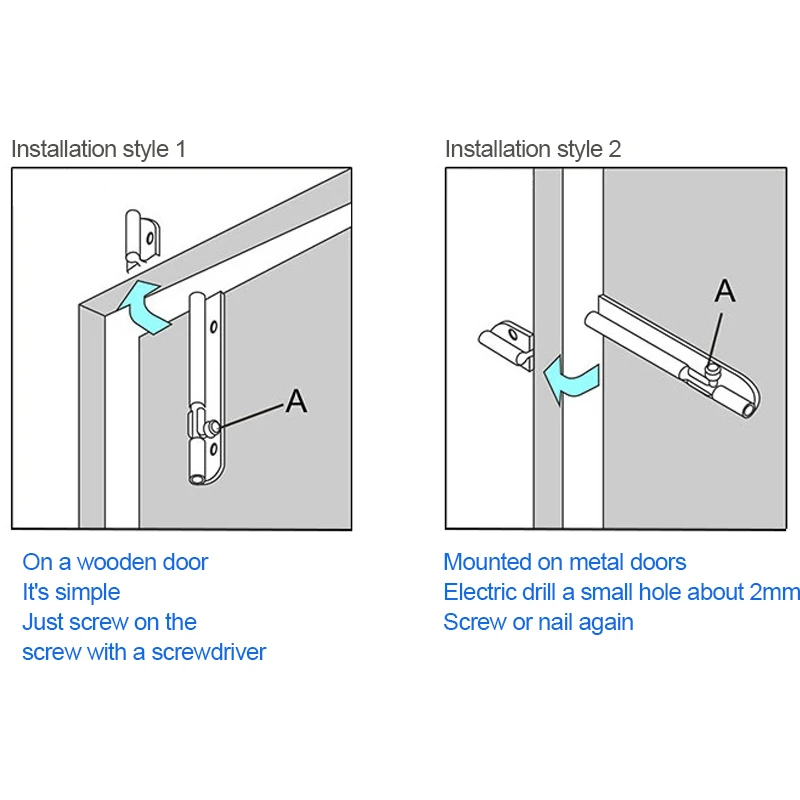 Серебряный цилиндрический болт DANPHONE 2/3/4 дюйма дверная защелка из нержавеющей