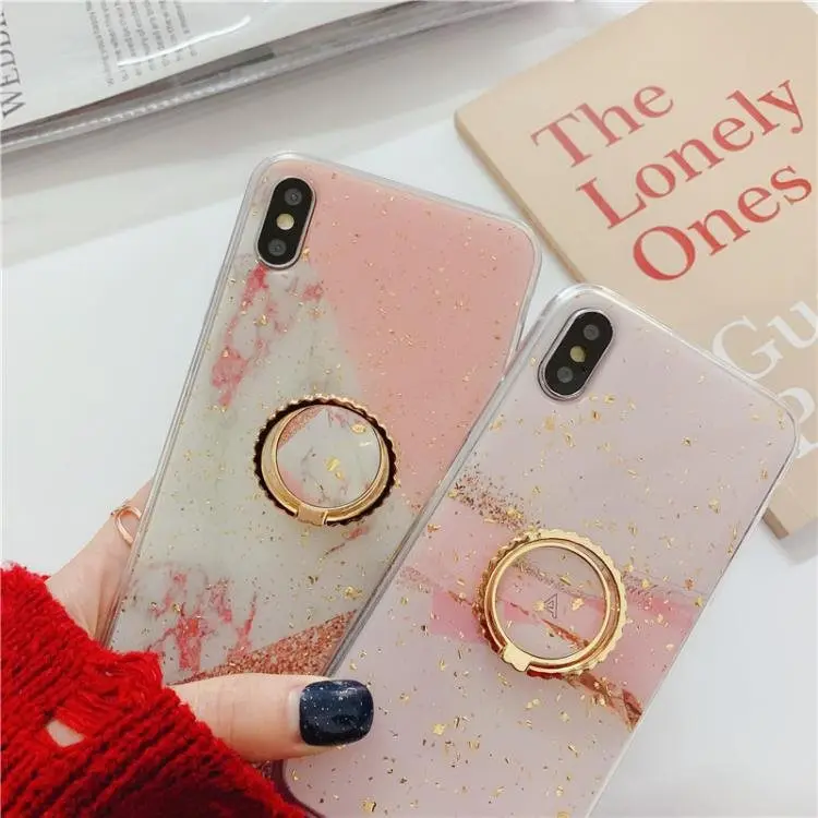 

Panel Gold Foil Soft Case Drop-Resistant Cell Phone Case iPhone 8 Plus Case iPhone XR Case iPhone 11 Case