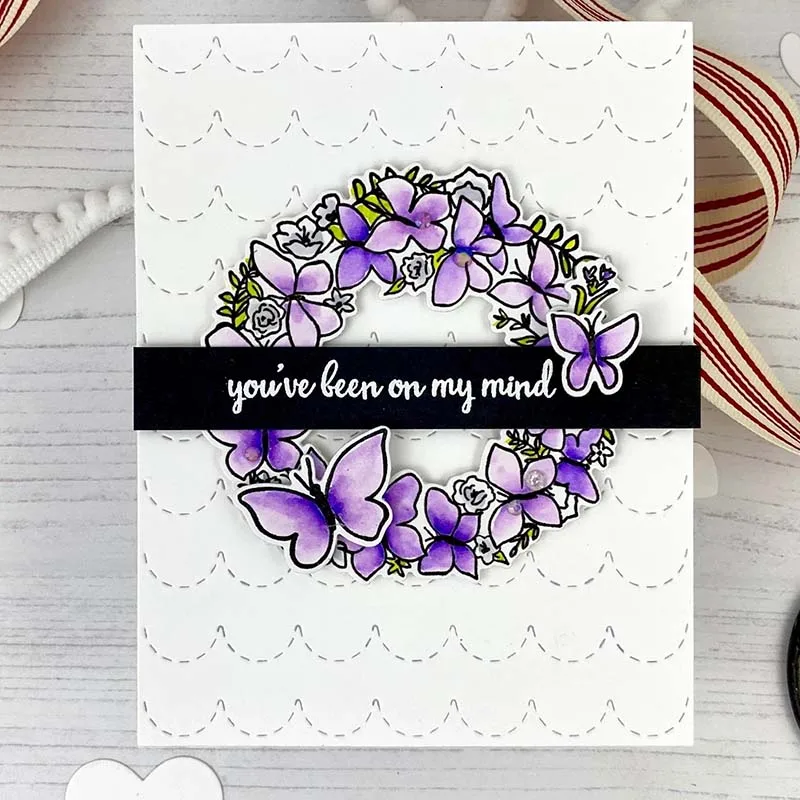 Металлические штампы covev для вырезания панели форма украшения скрапбукинга