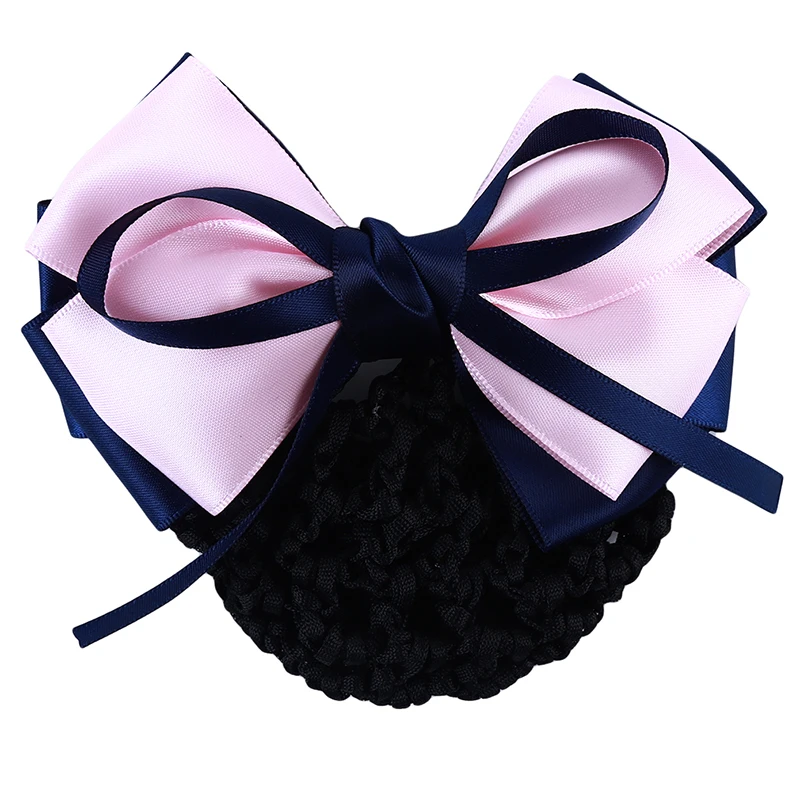 Largre милая сетка для волос стюардесса белый воротник банк медсестра отель высокое