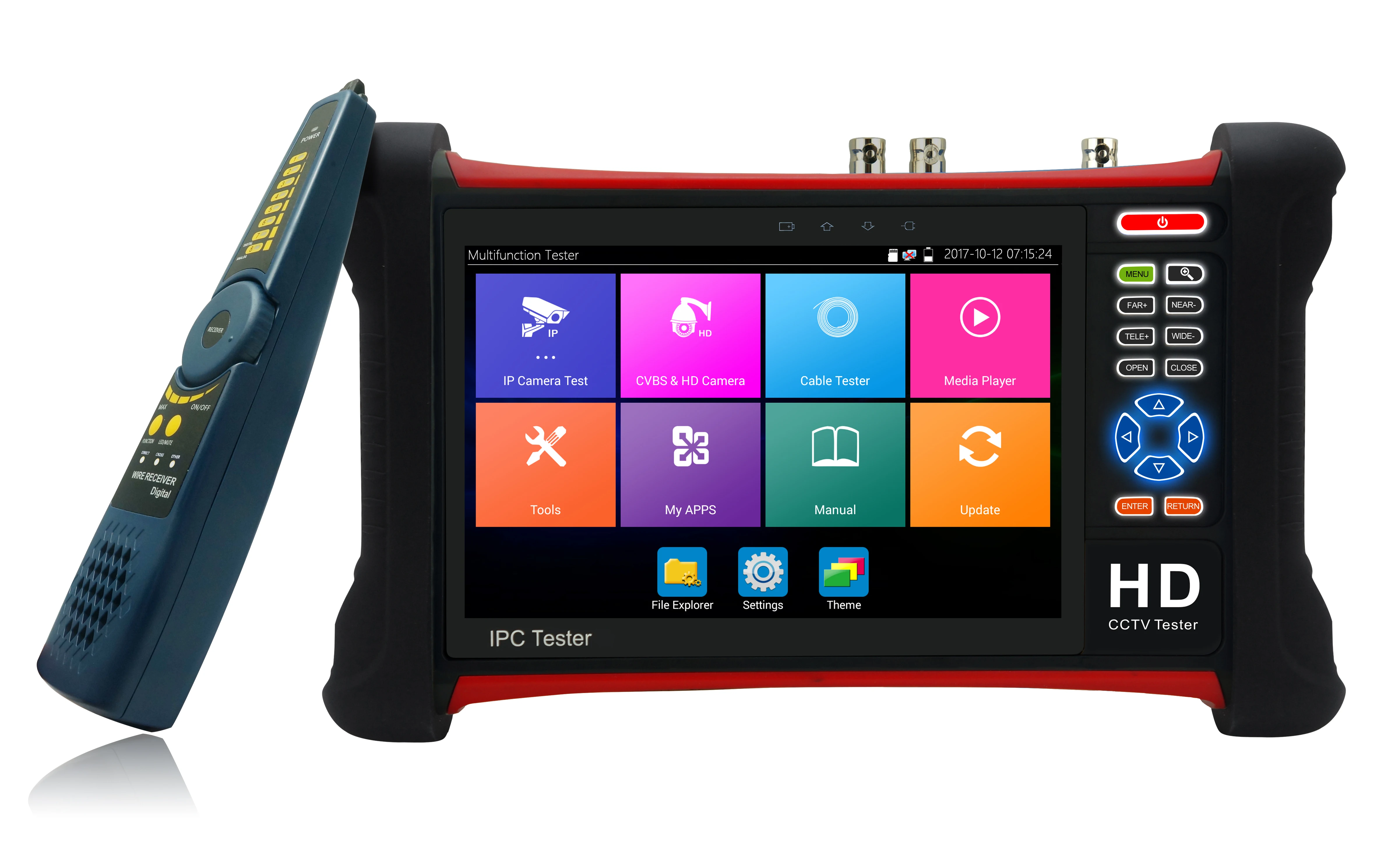 IPC камера CCTV Retina Тестер монитор тестер 7 &quotсенсорный экран 4K 1080P Wifi 8MP TVI CVI AHD SDI CVBS с