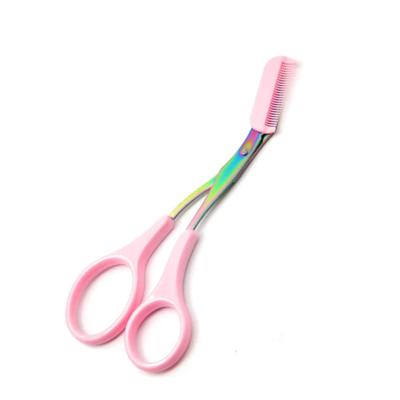 

Eyebrow Trimmer Scissor with Comb Facial Hair Removal Grooming Shaping Shaver Cosmetic Makeup Accessories