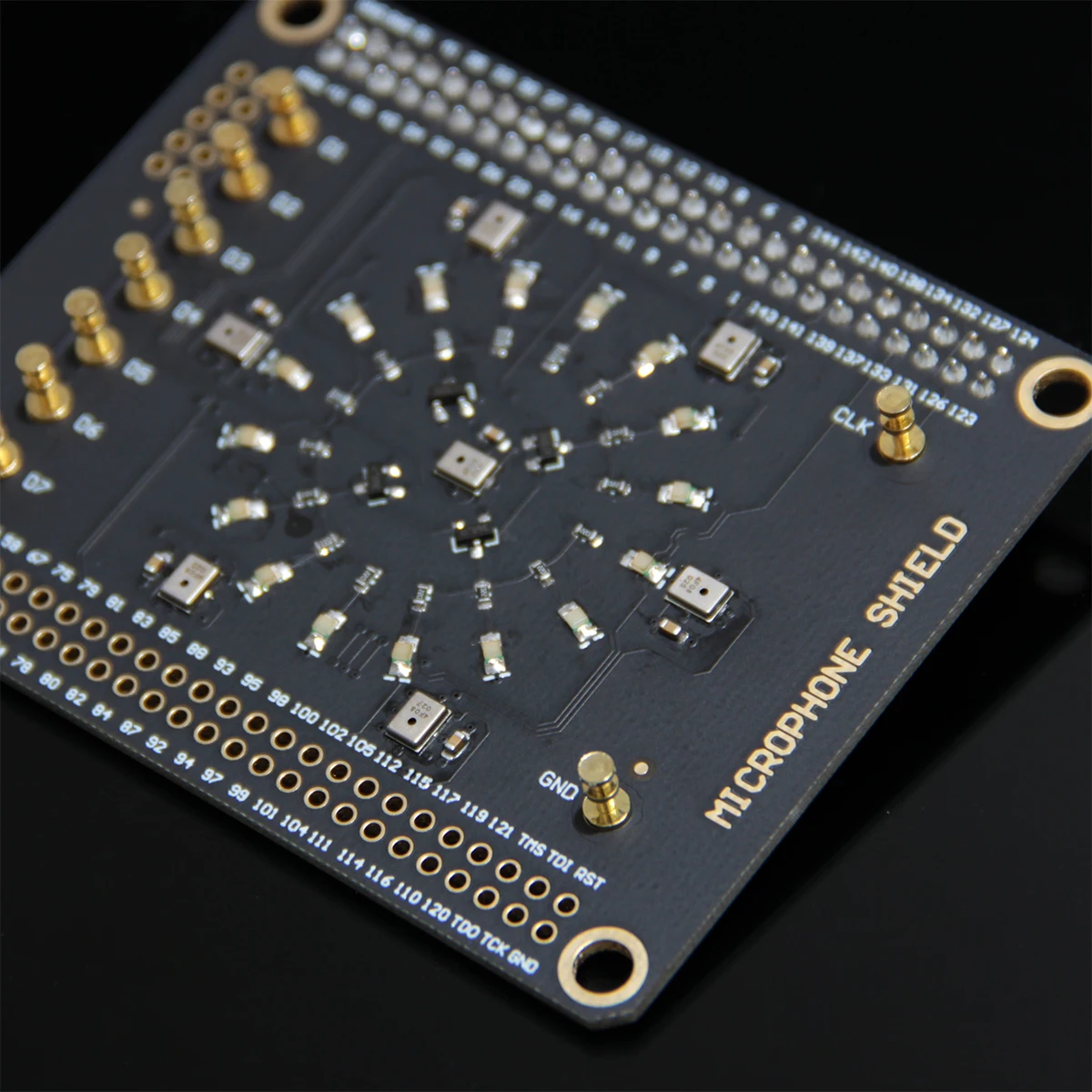 

Mojo FPGA Microphone Shield Omnidirectional Digital Microphone Near-field