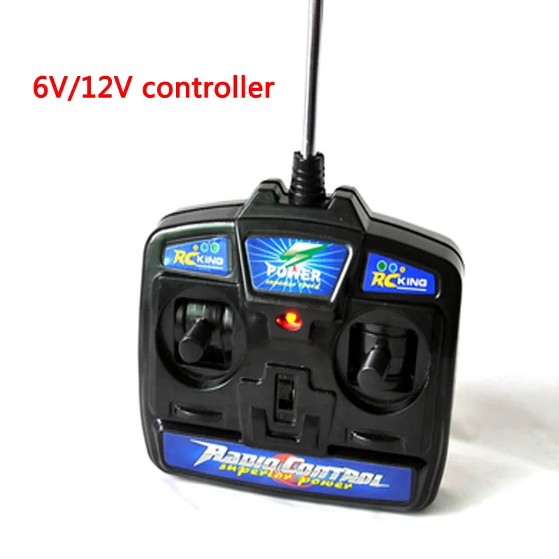 

27MHZ Remote Control RC 6V/12VReceiver 4Ch Radio Transmitter Controller Circuit Board for Children Car Kid Toy Car Dump Truck