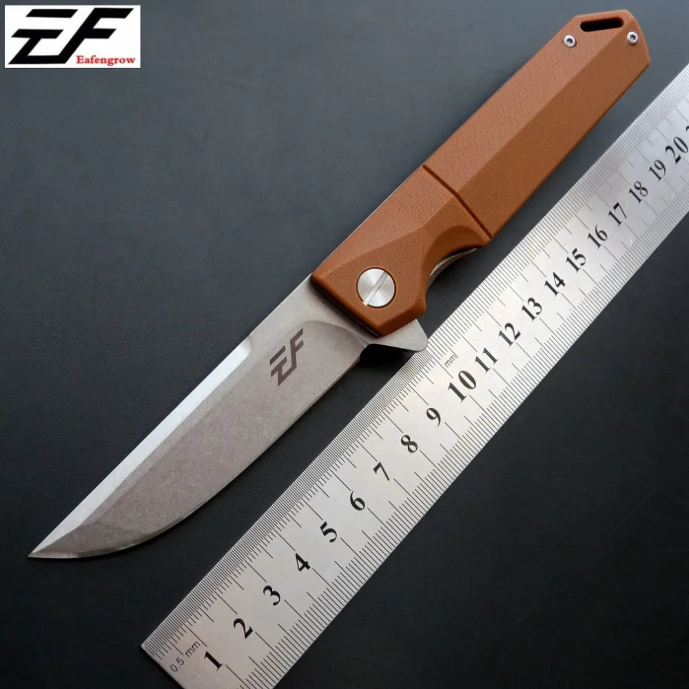 EF71 охотничий нож D2 стальное лезвие + G10 Ручка складной карманный Кемпинг Фрукты