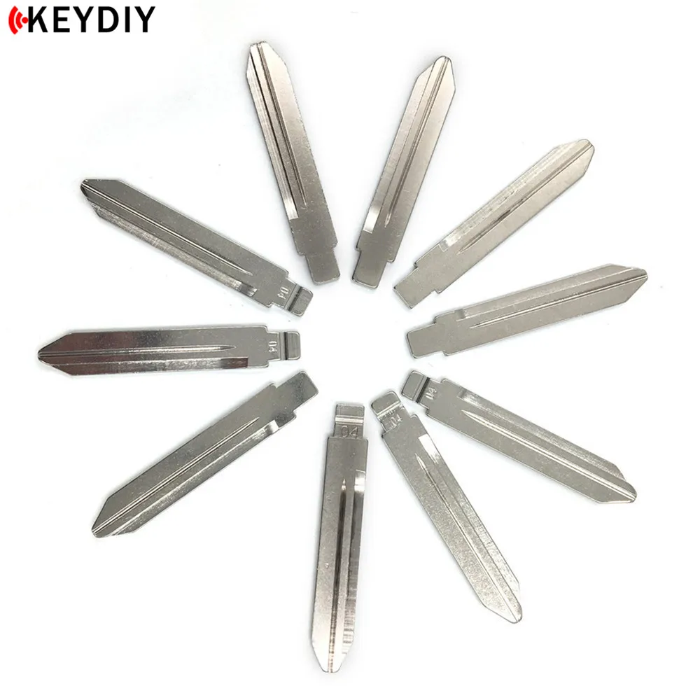 KEYDIY 10 шт. металлическая пустая НЕОБРАБОТАННАЯ флипд/JMD/VVDI Дистанционное Сменное