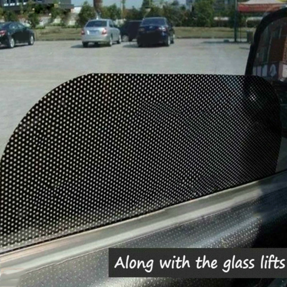 ПВХ автомобильный солнцезащитный козырек 2 шт. блок прилипающий статическое