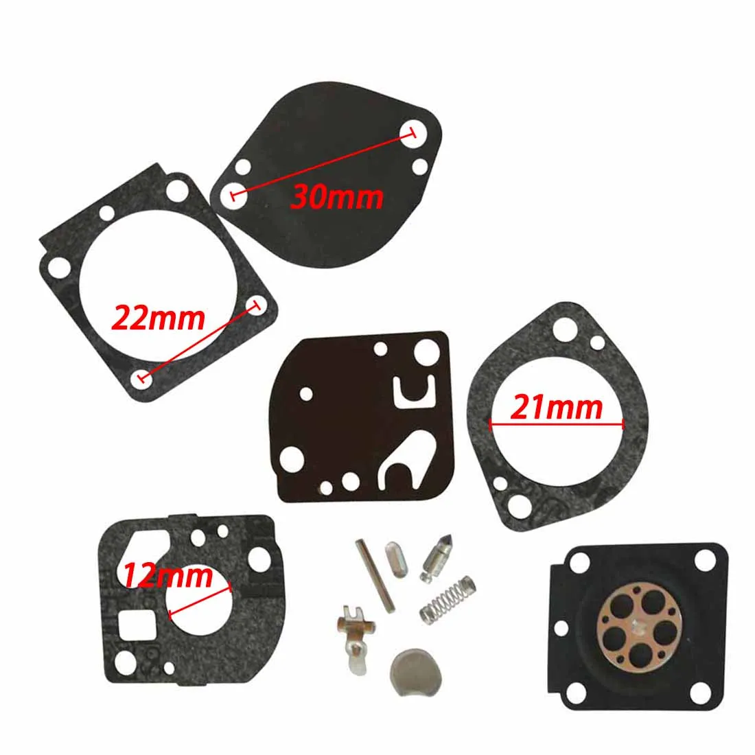 

Carburetor Repair Kit 4 Stihl BR500 BR550 BR600 Blower ZAMA RB-134 -132 5Set
