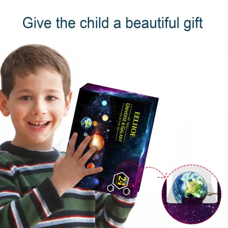 

24 Days Countdown Advent Calendar Gift Box Holiday Party Unknown Surprise Gift Planet Gift Wonderful Blind Box Gift To Childrens