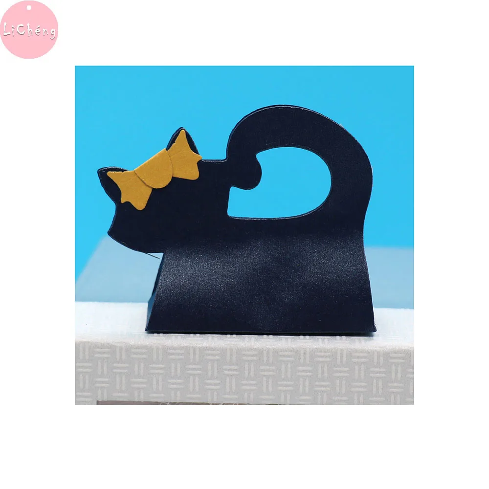 Симпатичная коробка конфет тонкая карта штампы Скрапбукинг День рождения