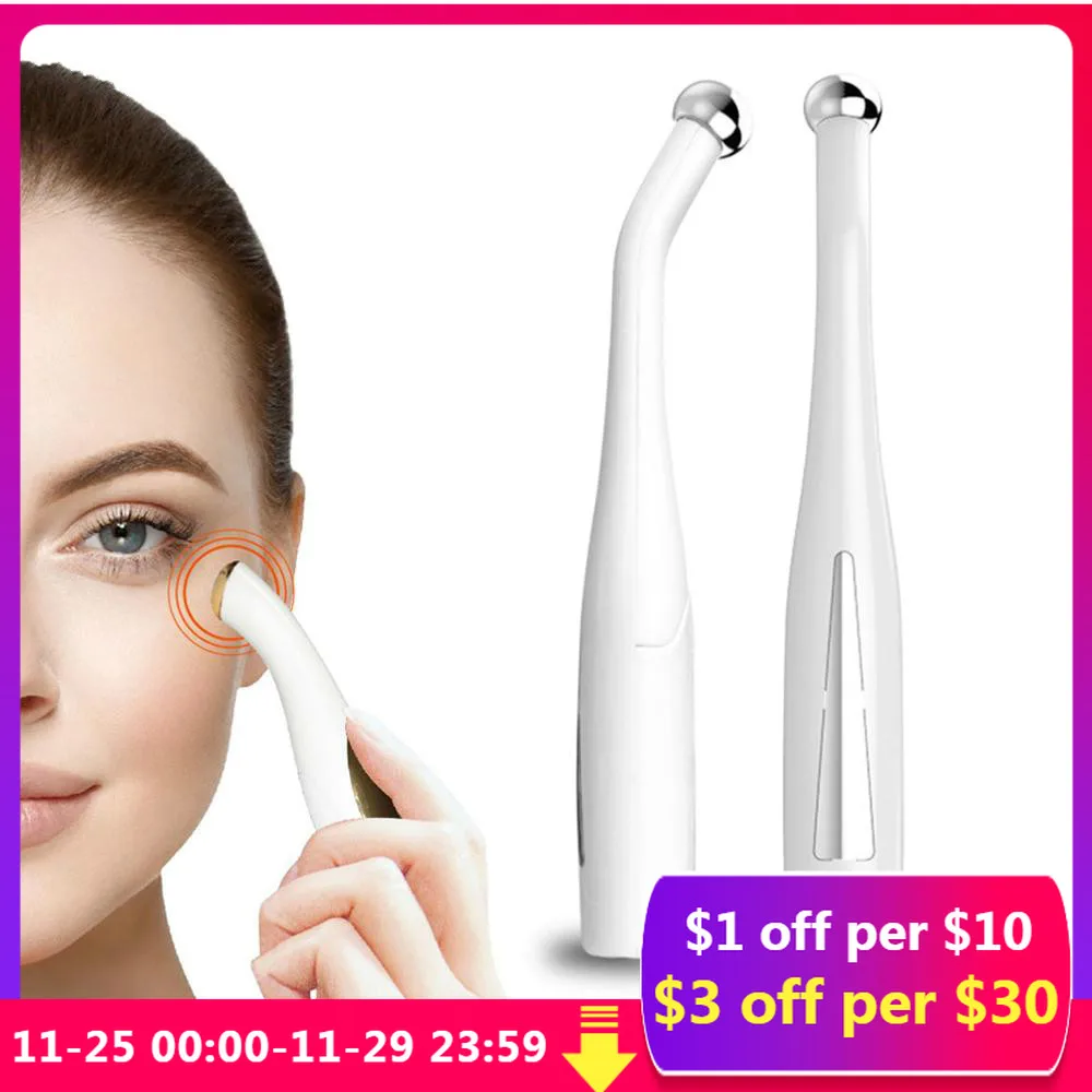 

Eye Massager Electric Facial Vibration Skin Anti Aging Device Rejuvenation Tightening Wrinkle Remover Photon Light Therapy