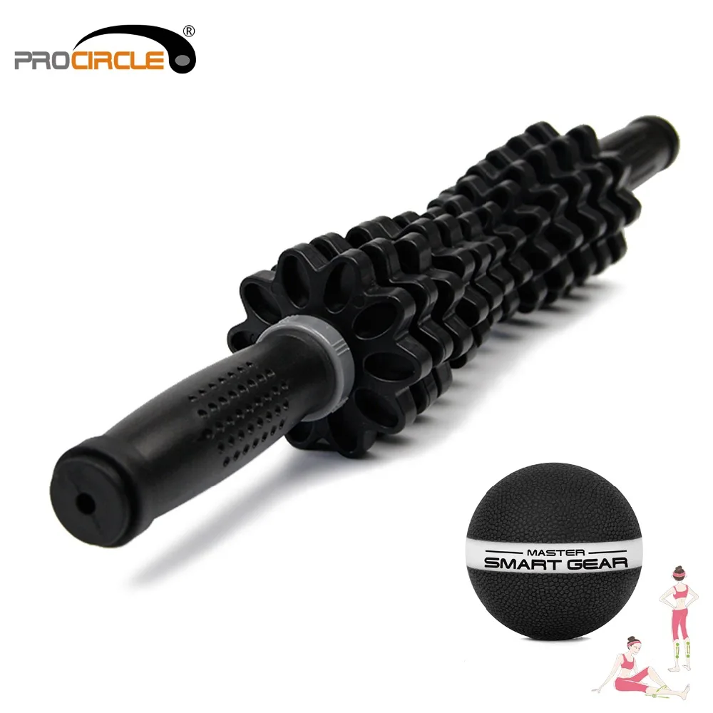 

Muscle Roller Massage Stick Massage Ball Set for Yoga Block Deep Tissue Massage Yoga Blocks Muscle Roller Stick Yoga Wheel
