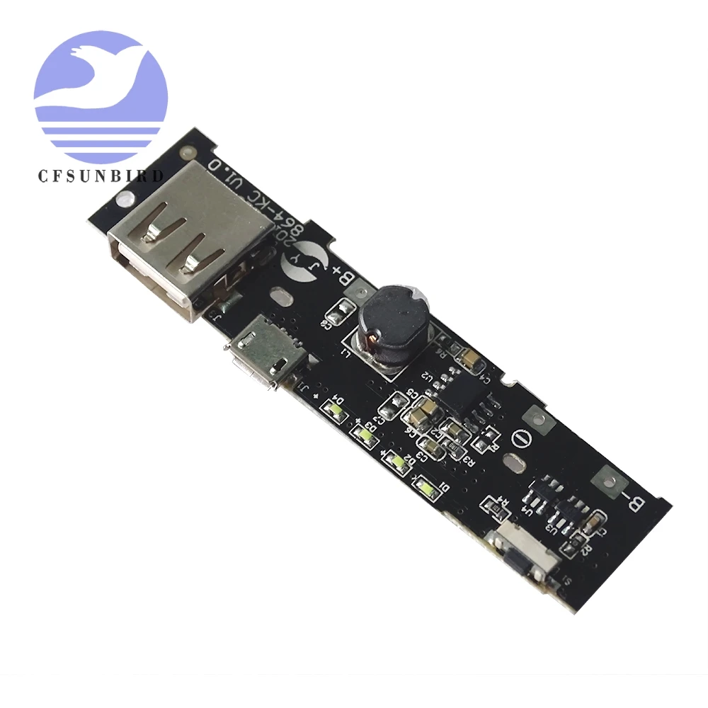 Самодельная Мобильная плата питания для зарядки PCB подъема сокровищ 4 шт. 8
