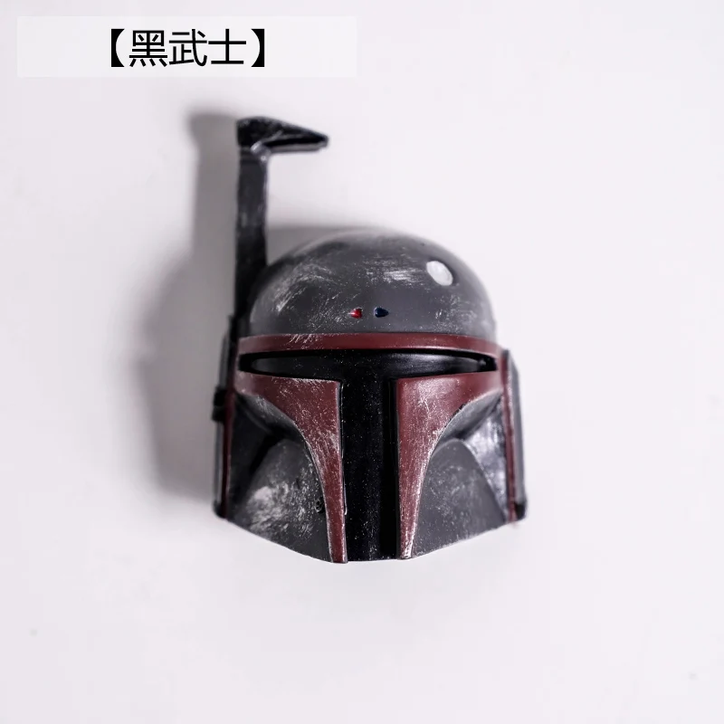 Black Warrior Астронавт украшение на холодильник магнит мультяшный воин милые Креативные подарки Магнитный Магнит на холодильник украшения дома - Цвет: Black Warrior
