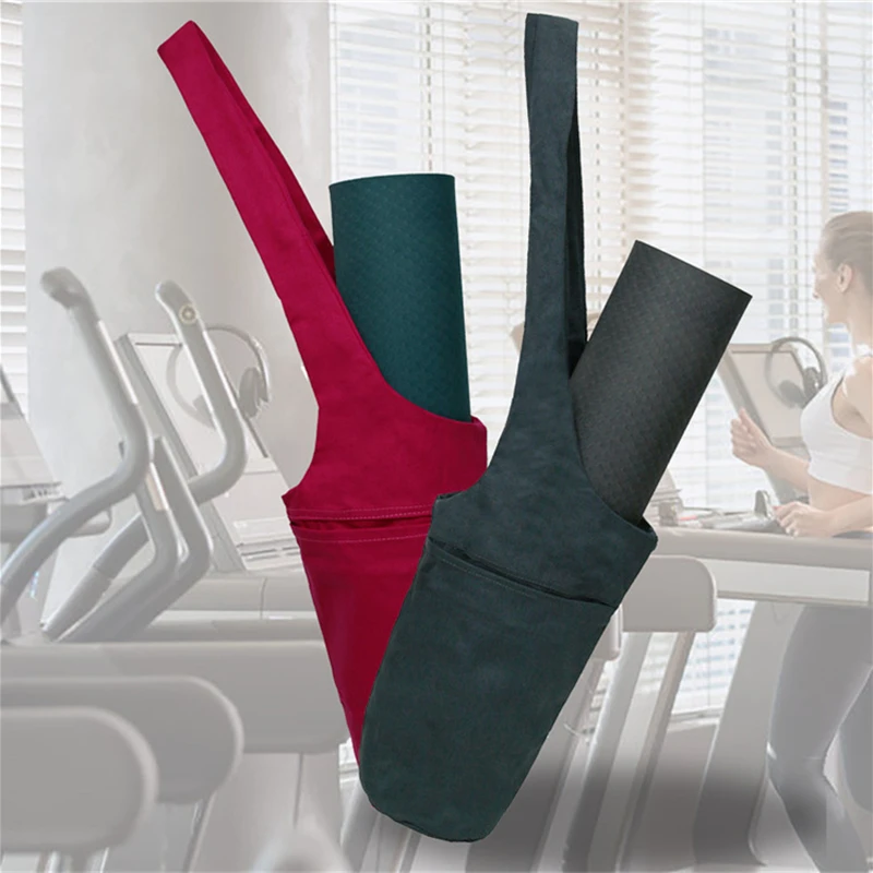 Повседневная модная сумка для коврика йоги спортивный рюкзак вместительные