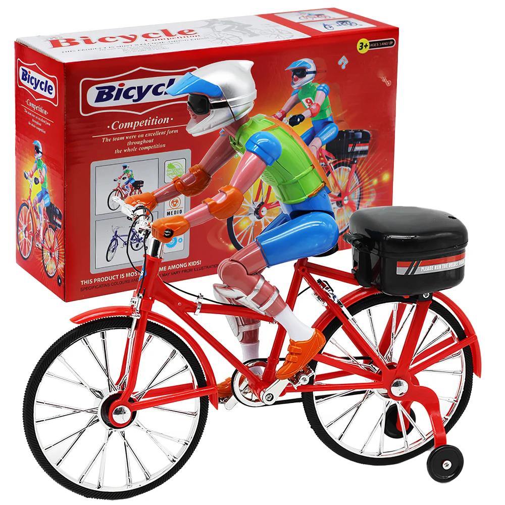 

Electric High Speed 1/12Electric Bicycles Toys Highly Simulation Bike Vehicle Model Toy With Light Music Racing Motorbike