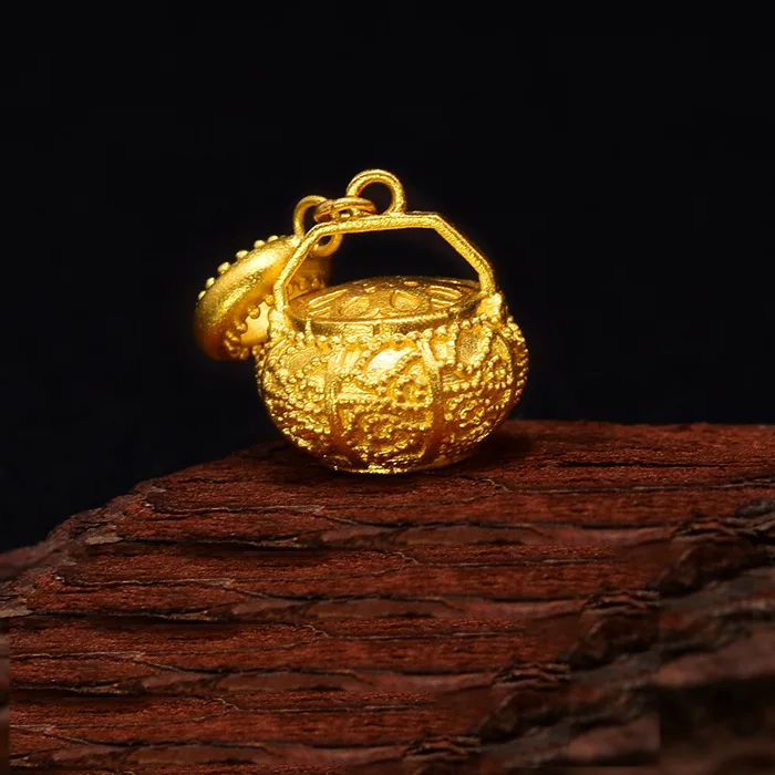 

Original design Pendant Necklace Chinese classical style unique ancient gold craft light luxury charm women silver jewelry