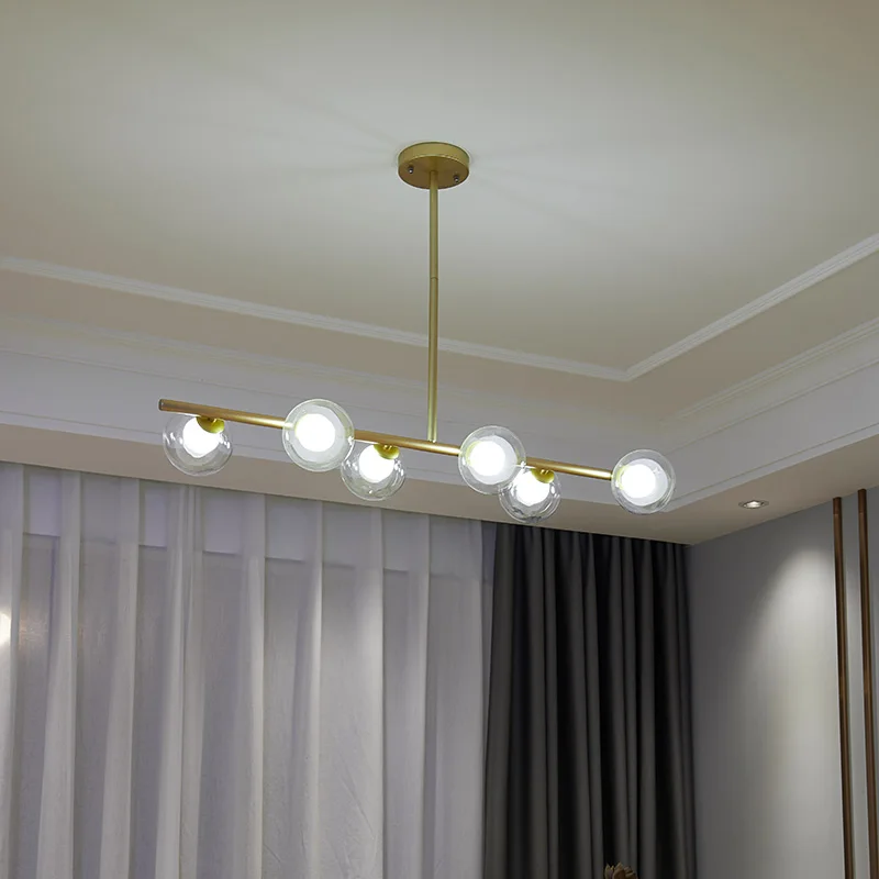 Современная светодиодная люстра Потолочный подвесной светильник для спальни