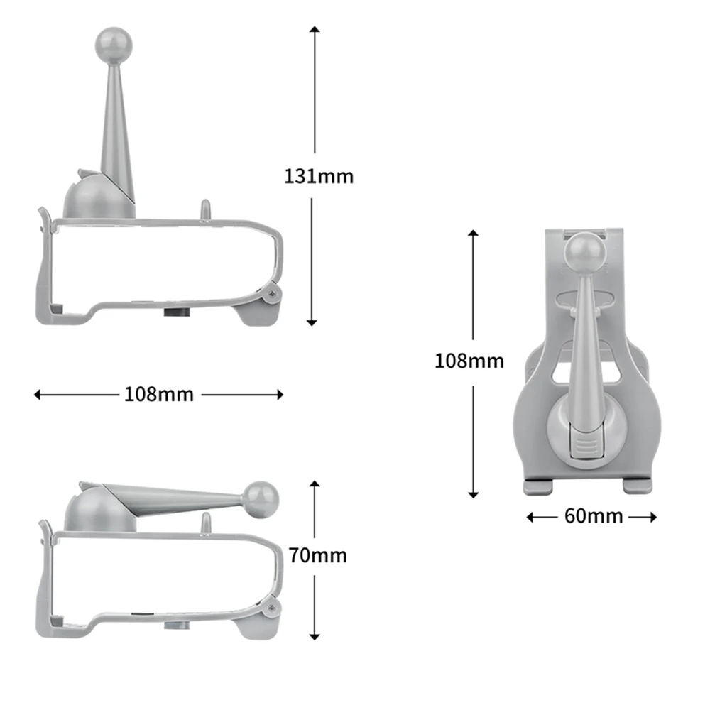 Держатель планшета для дрона с дистанционным управлением DJI Air 2S/Mini 2 / Royal серый