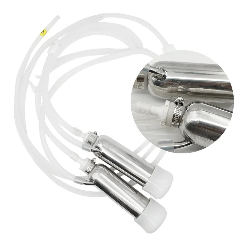 3L Electric Pulse Milking Machine for Sheep Goat Cow Automatic Vacuum Pump Double Head Impulse Milker Tool | Дом и сад