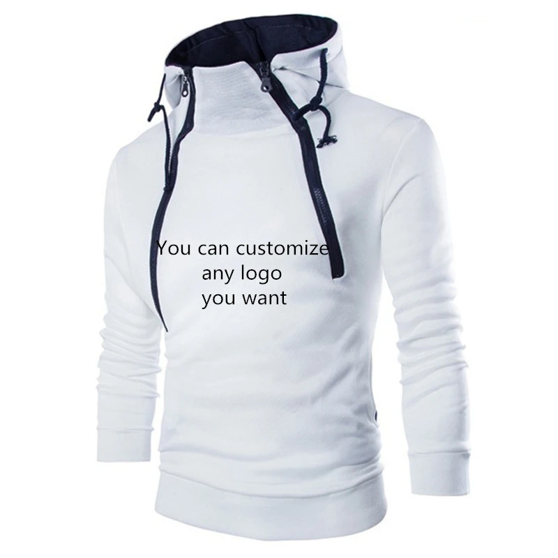 

New in 2020 Hoodies high quality cotton Solid color Streetwear Casual Fashion Men Pullover Men's tops