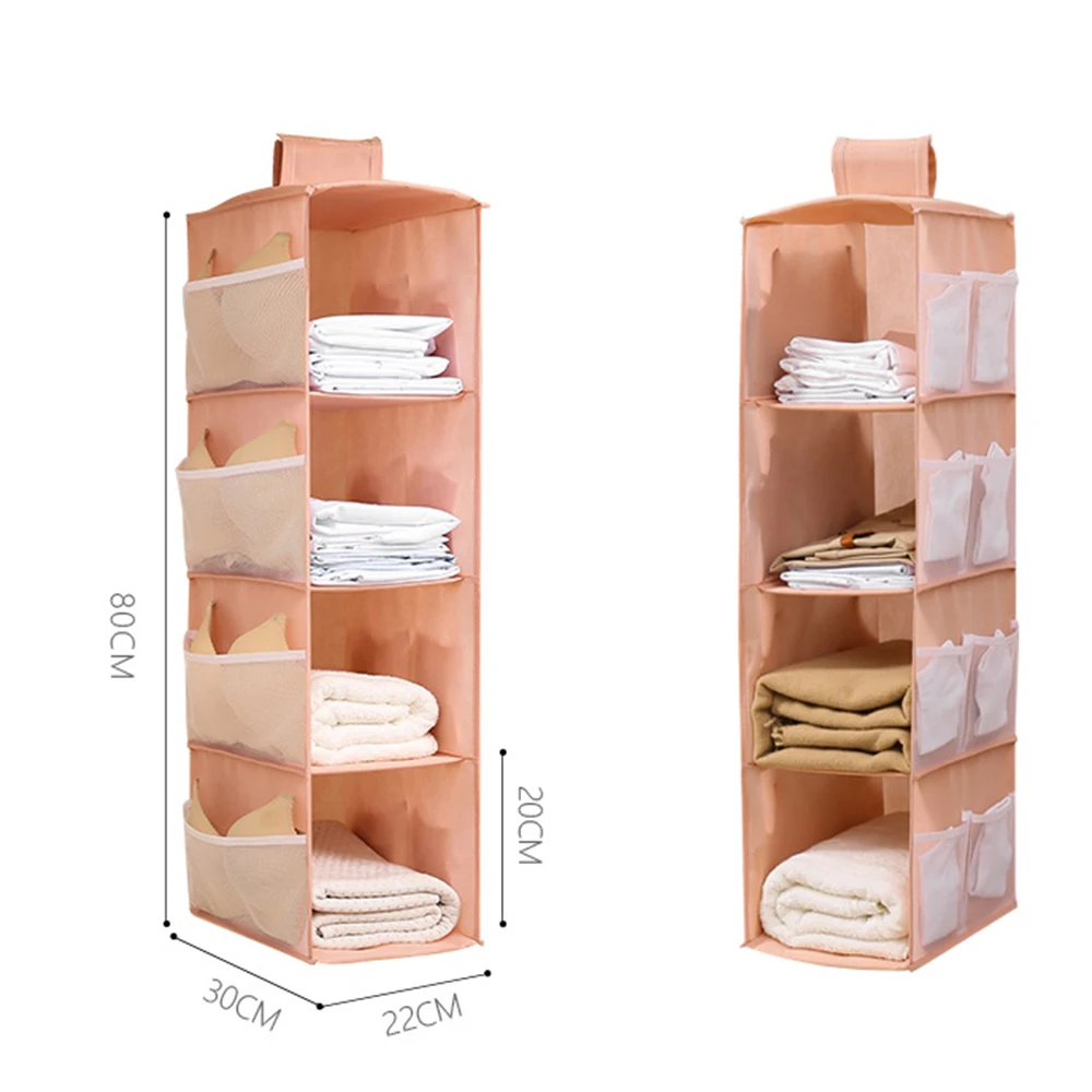 

Handbag Hanging Organizer Hanging Wardrobe Organizer Three-Dimensional Storage Hanging Bag Handbag Organizer For Closet 2/3/4