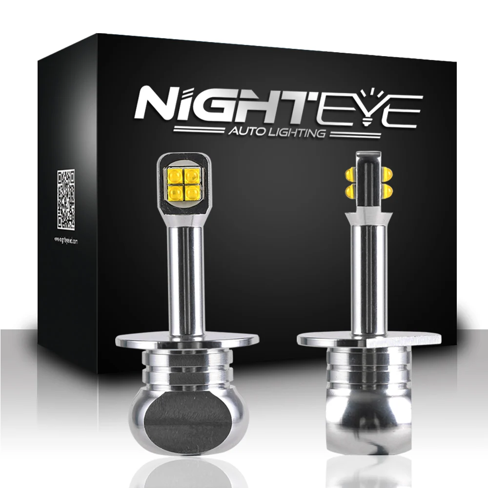 

· 2 X 80W Model A334-A18 Car LED Fog Light Bulbs H1/H3/H7/H11/9005/9006 Socket Super Bright Lighting Car Lights