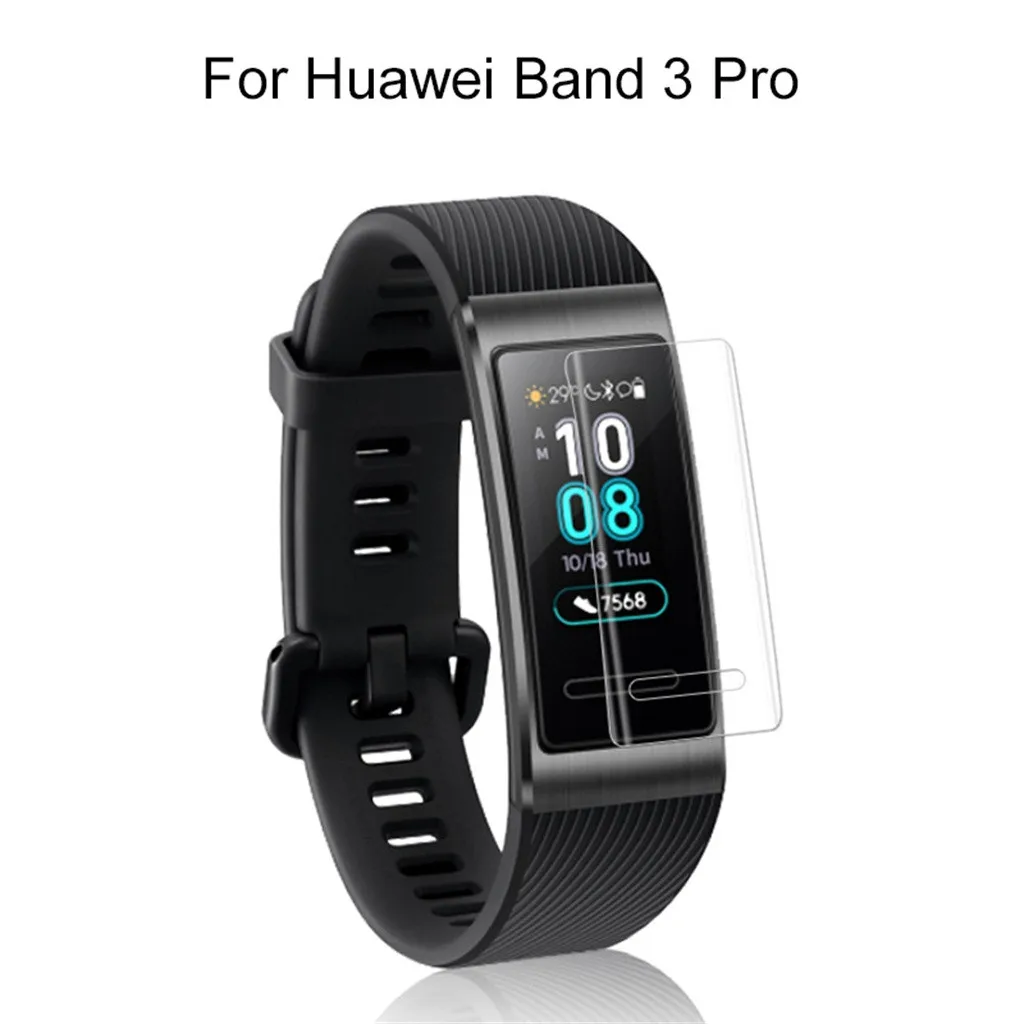 5 шт для huawei Band 3/Redmi 3 Pro умные наручные часы Полное покрытие пленка из мягкого ТПУ Экран протектор(не калёное Стекло)# Y