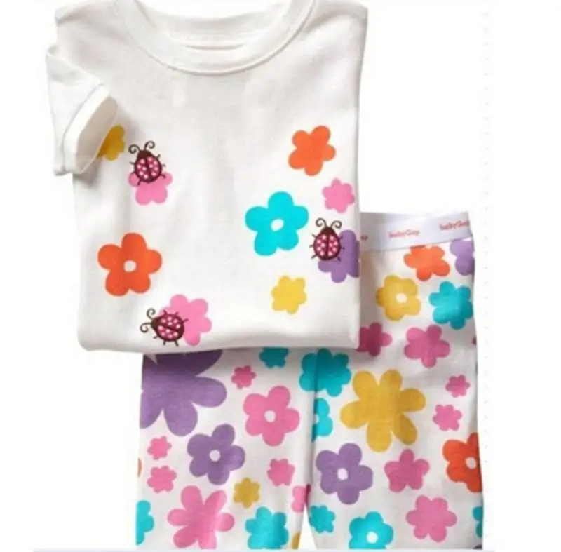 Новые детские пижамы летние комплекты для маленьких мальчиков с коротким