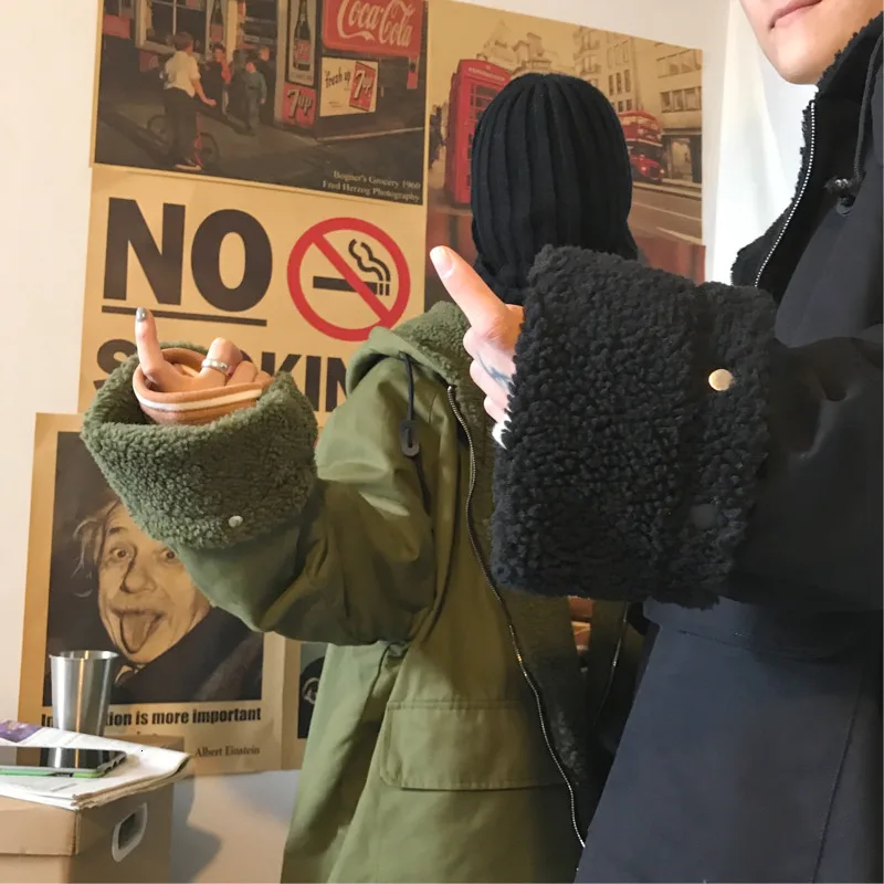 2019 зимняя новая Корейская версия овечьей шерсти с обеих сторон одежда для пары