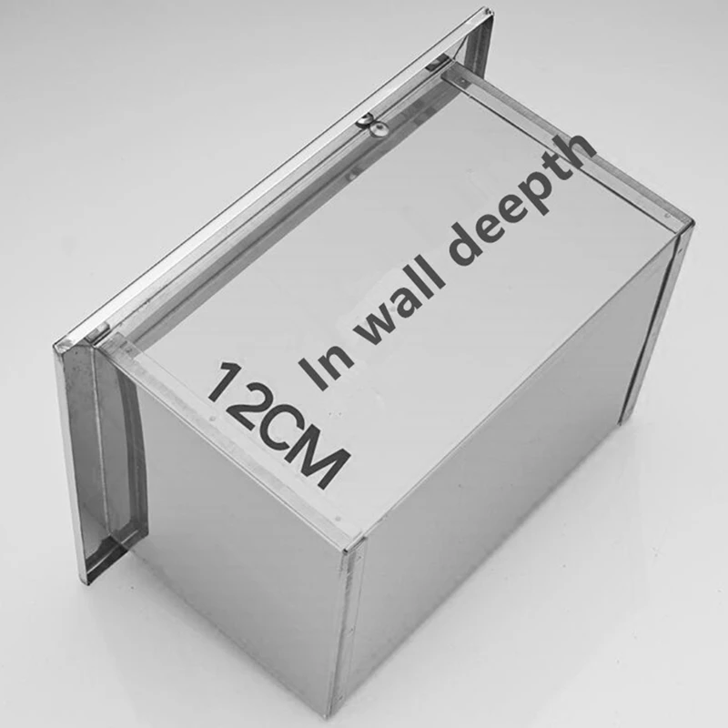 

Concealed Paper Holder Wall Mounted Paper Holder Toilet Paper Towel Box Paper Towel Holder Toilet for Bathroom