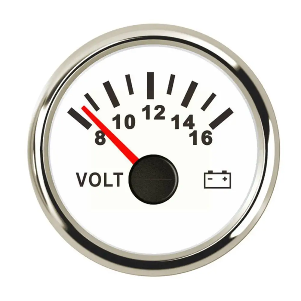 Автомобильный вольтметр автомобильный измеритель с изогнутым стеклом дисплей