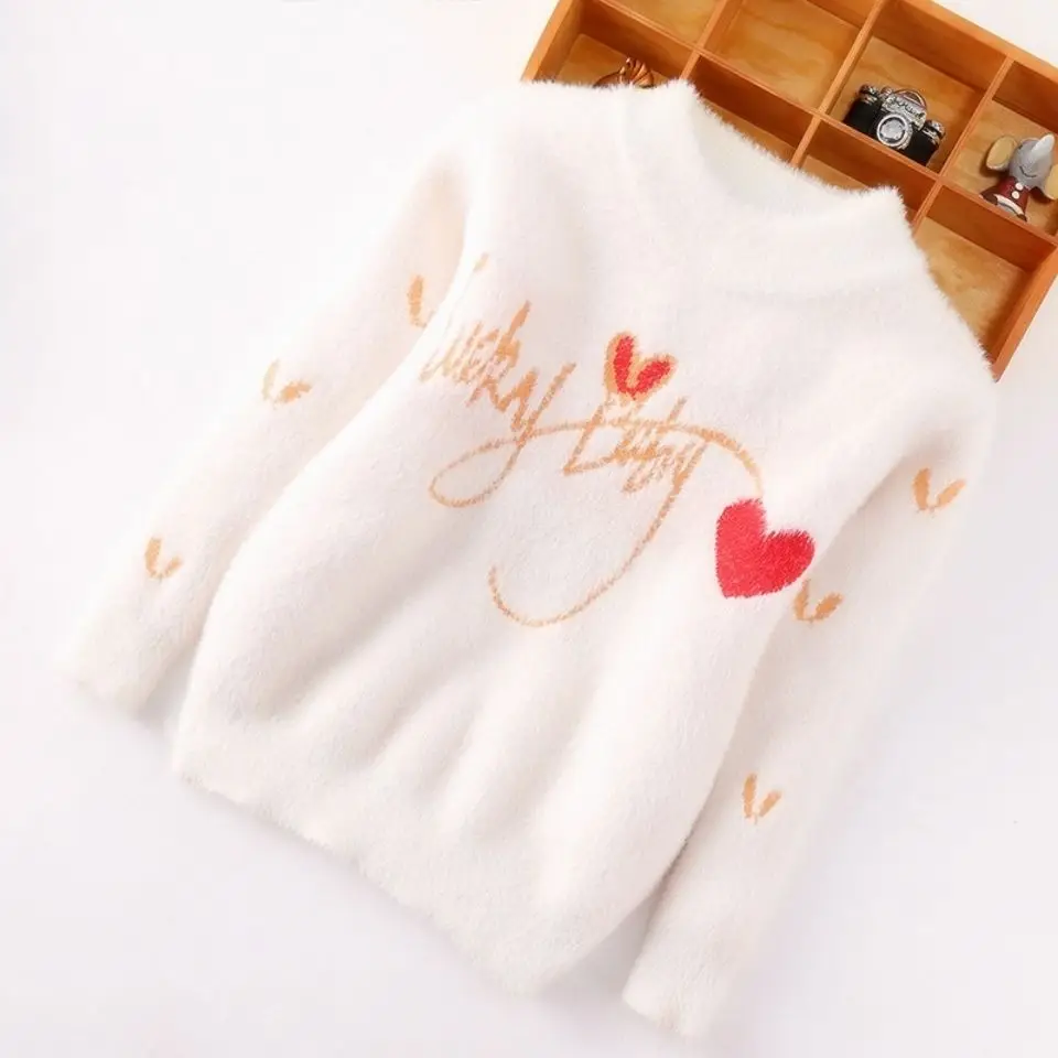 Детский трикотажный пуловер с длинным рукавом на Возраст 3-12 лет | Мать и ребенок