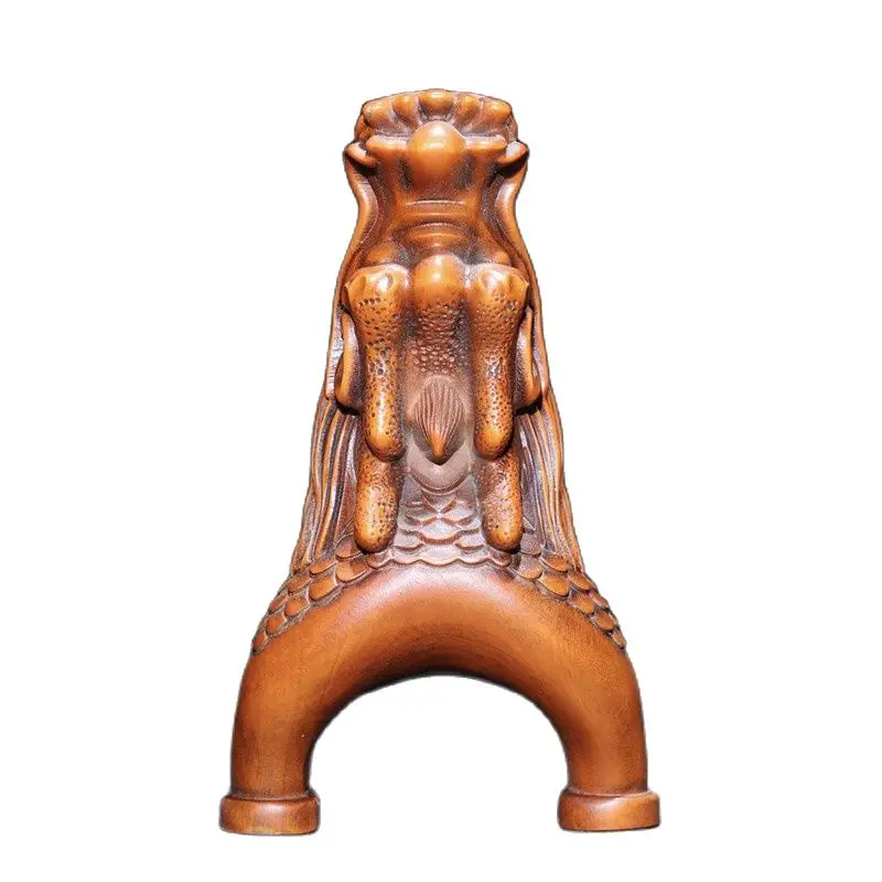 Рогатка из бокса с головой дракона китайская ручная резьба | Дом и сад