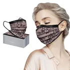 10 шт. одноразовые маски модная кружевная защита Mondmasker три слойная маска для лица маска для Хэллоуина Косплей Маски