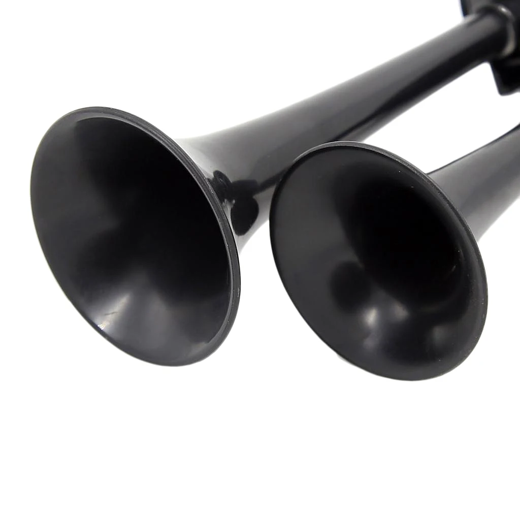 Громкий 130DB Воздушный Рог двойной электрический труба звуковой сигнал поезда 12 V