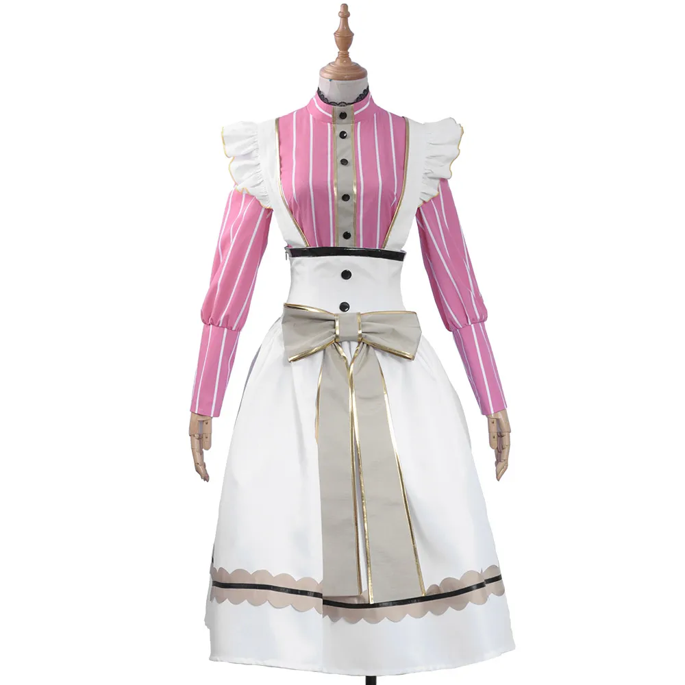 

Anime LoveLive Yazawa Nico Tea Party Maid Unawakened Series Cosplay Costume For Halloween Carnival Party Dress Costume