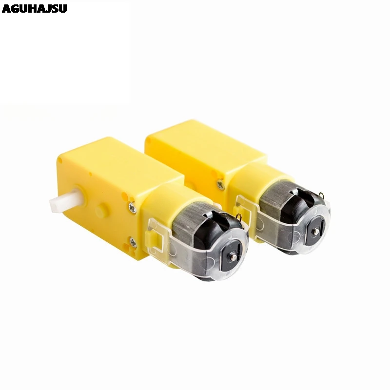 2 шт. TT Мотор 130 двигатель Смарт рисунком Робокар Поли Шестерни мотор для Arduino DC3V-6V