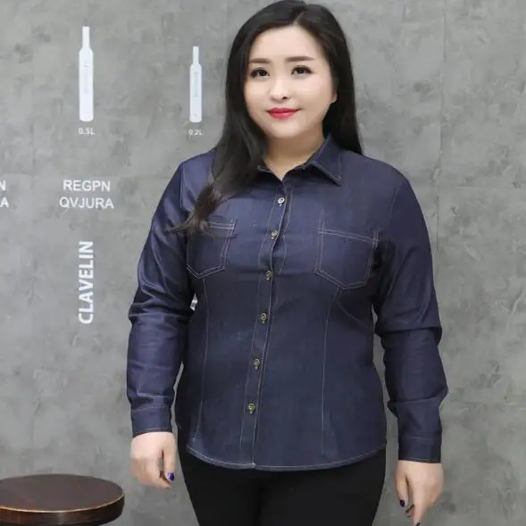 Ethnic 2019 Social Autumn Work Shirts Blouses Plus Size For Women 7xl 8xl 9xl Tunic Blusas Ladies Slim Tops Camisa A457 | Женская одежда