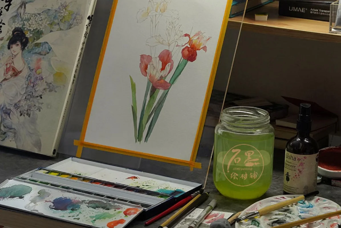 

Акриловая прозрачная доска для рисования, портативная палитра, доска для рисования акварелью, скетчей, антиобрастающая доска для рисования...