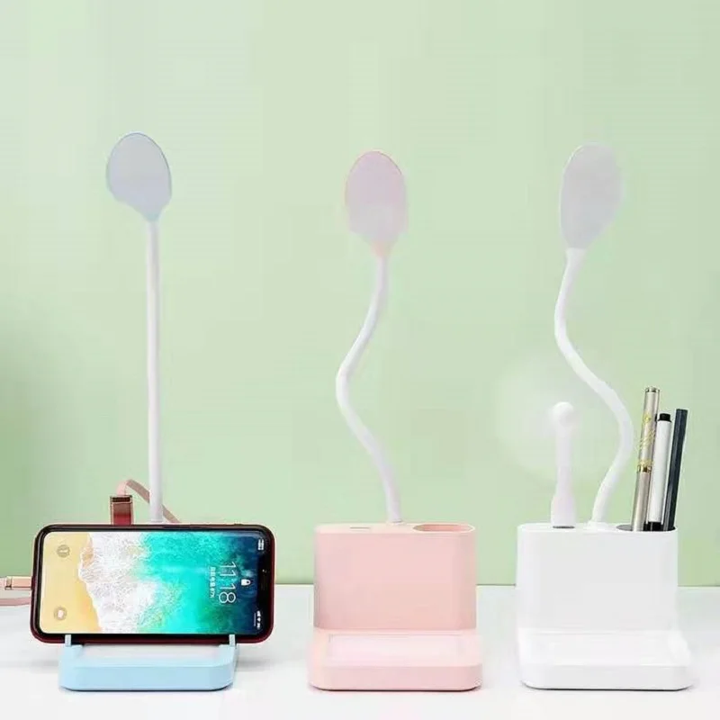 Новинка 2019 креативная настольная лампа три в одном с регулируемой