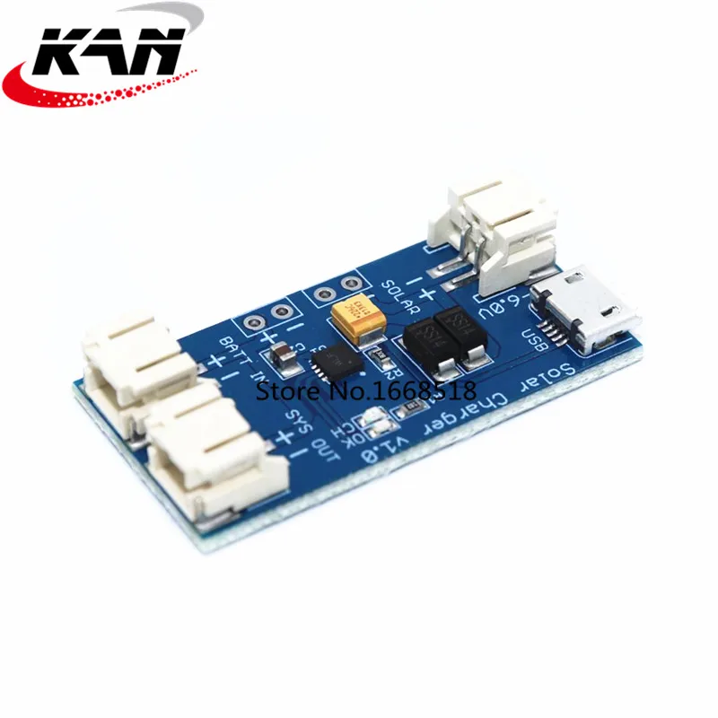 500Ma Mini Solar Lipo Charger Board CN3065 Lithium Battery Charge Chip DIY Outdoor Charging Module For Arduino | Обустройство дома