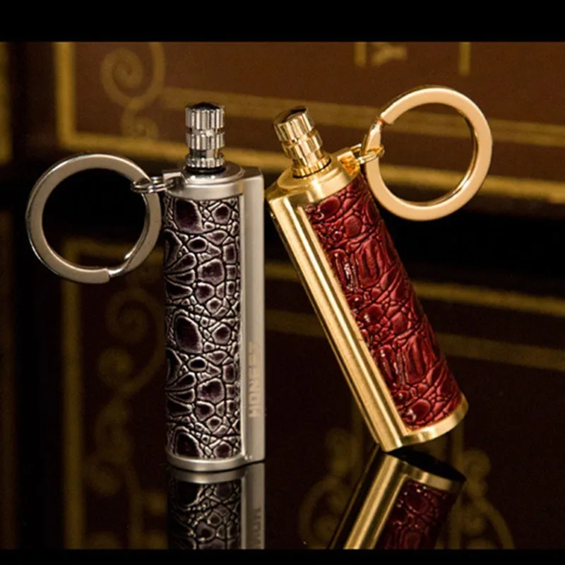 

Outdoor Survival Tool Metal Permanent Matches Lighter Portable Waterproof Kerosene Camping Lighter Cigar Smoking Accessories
