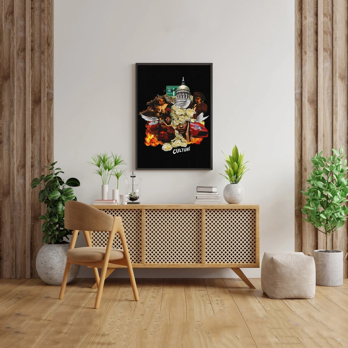 Музыкальный альбом Migos Culture постер украшение для дома настенная живопись (без