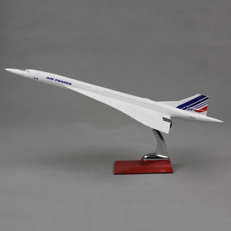 48 см 1/124 масштаб самолет Concorde Air Франция британская авиакомпания ВВС одна модель
